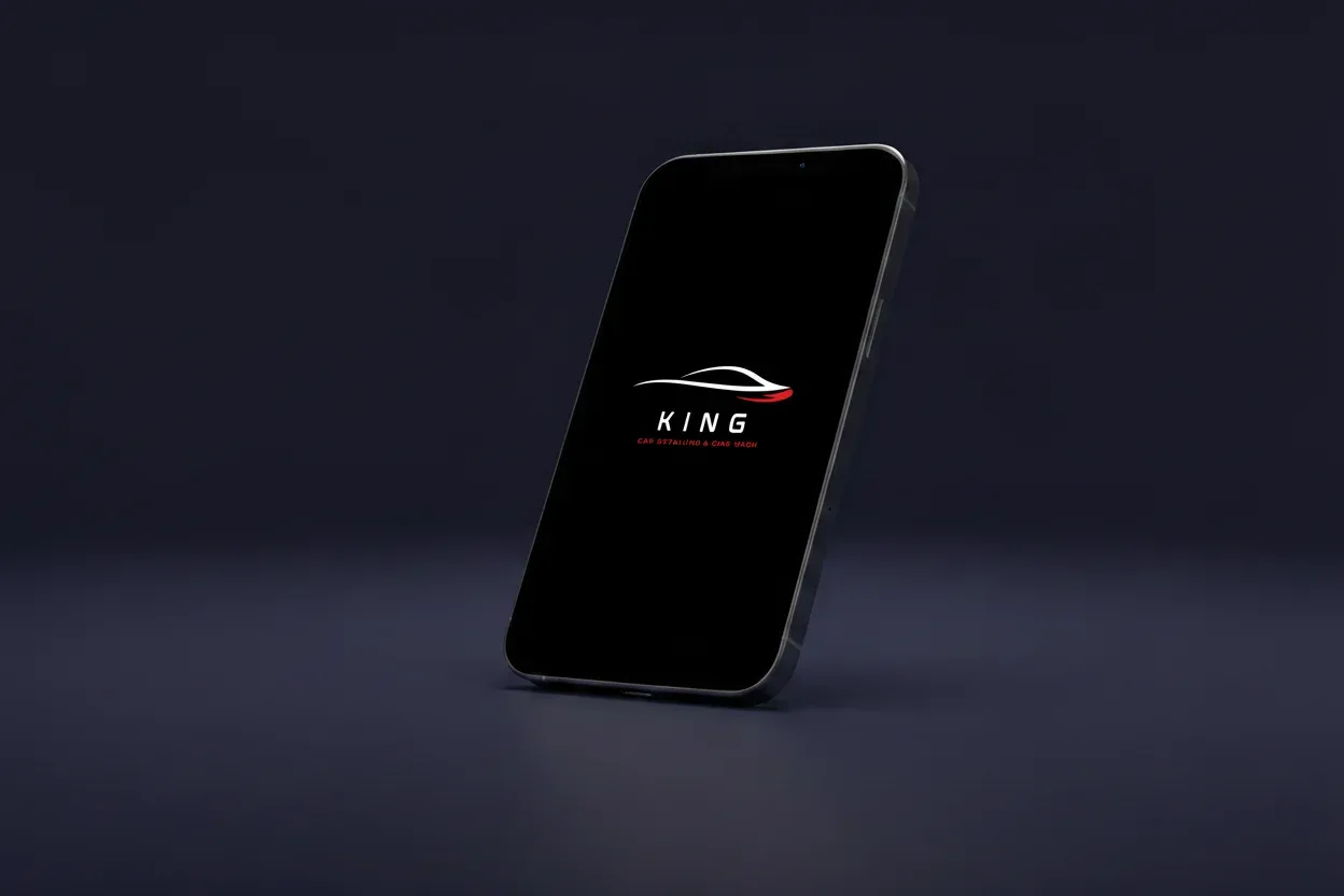 Autopraonica King – webudvikling, design og specialudviklet app for en bilvaskevirksomhed